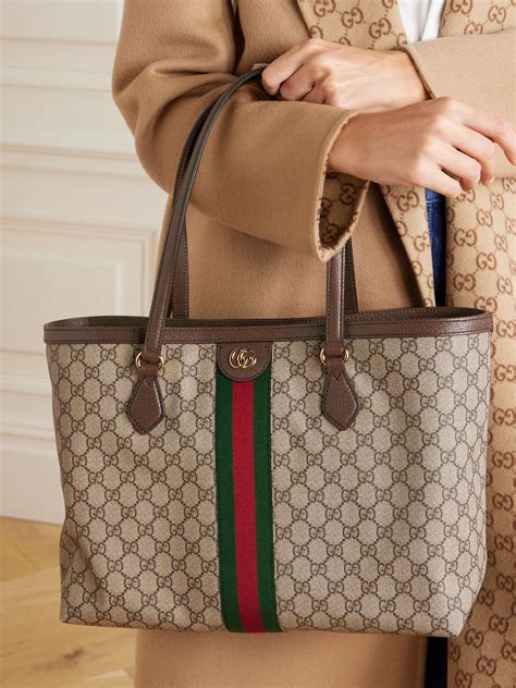 gucci canvas tote bag free